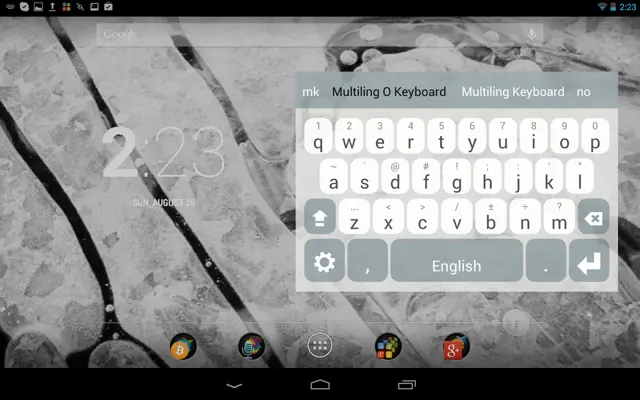 Multiling O Keyboard android App screenshot 12