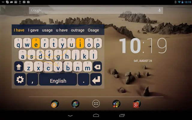 Multiling O Keyboard android App screenshot 14