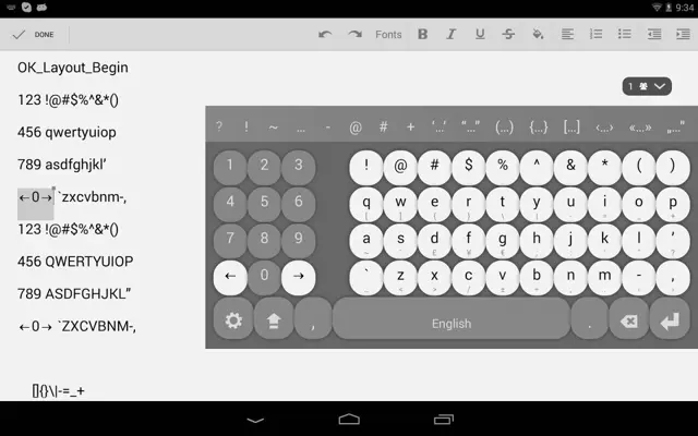 Multiling O Keyboard android App screenshot 17