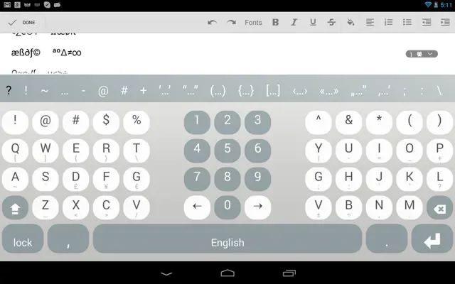 Multiling O Keyboard android App screenshot 18